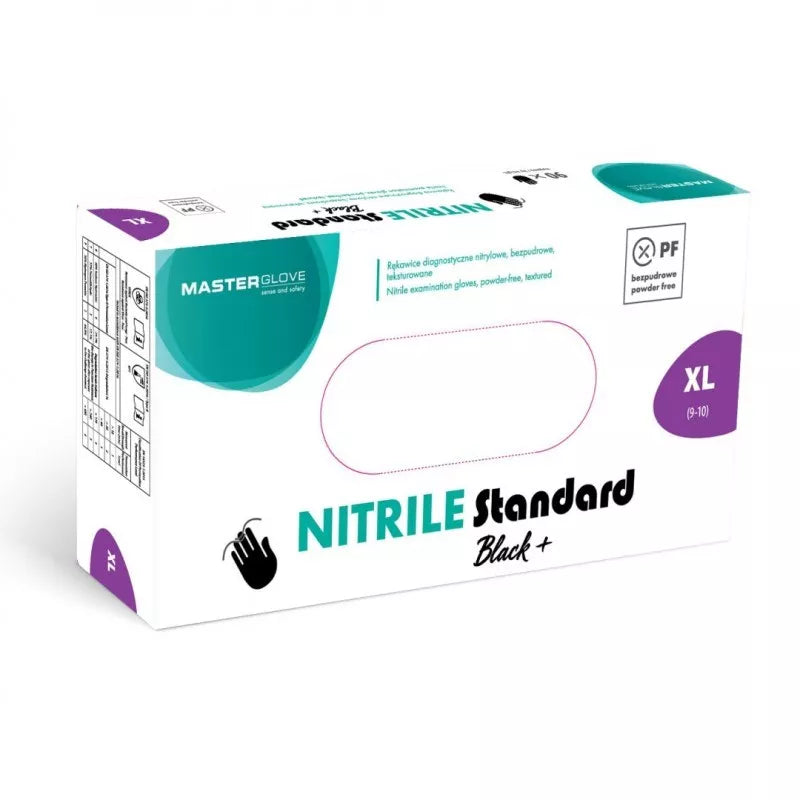 RĘKAWICZKI NITRYLOWE XL 100szt.