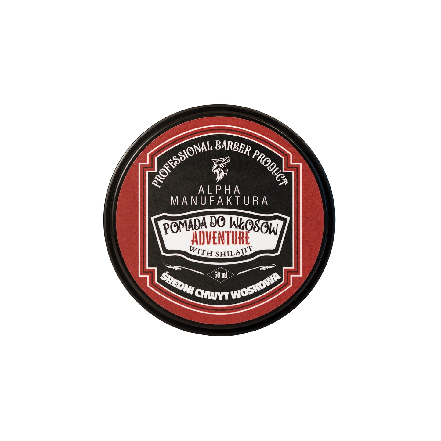 Średnio nabłyszczająca pomada do włosów Adventure - 50ml | Alpha