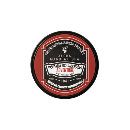 Średnio nabłyszczająca pomada do włosów Adventure - 50ml | Alpha