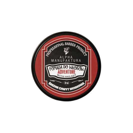 Średnio nabłyszczająca pomada do włosów Adventure - 50ml | Alpha