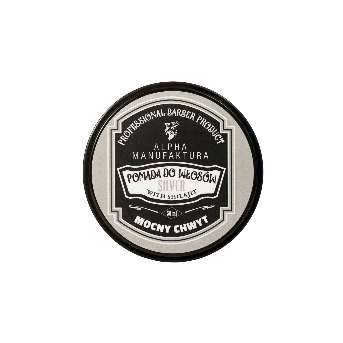 Mocna matowa pomada do włosów Silver - 50ml | Alpha