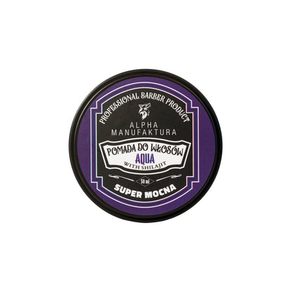 Super mocna matowa pomada do włosów Aqua - 50ml | Alpha