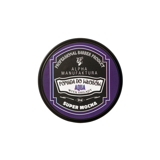 Super mocna matowa pomada do włosów Aqua - 50ml | Alpha