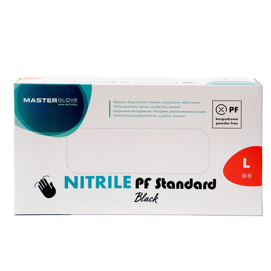 RĘKAWICZKI NITRYLOWE L 100szt.