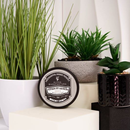 Mocna matowa pomada do włosów Silver - 50ml | Alpha