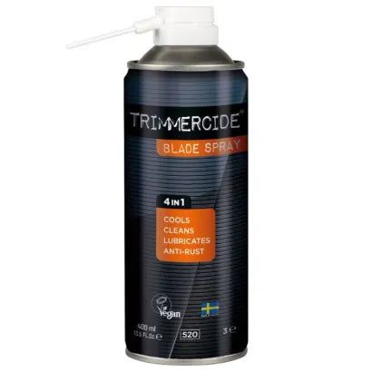 TRIMMERCIDE SPRAY DO CZYSZCZENIA I KONSERWACJI OSTRZY MASZYNEK 4W1 400 ML