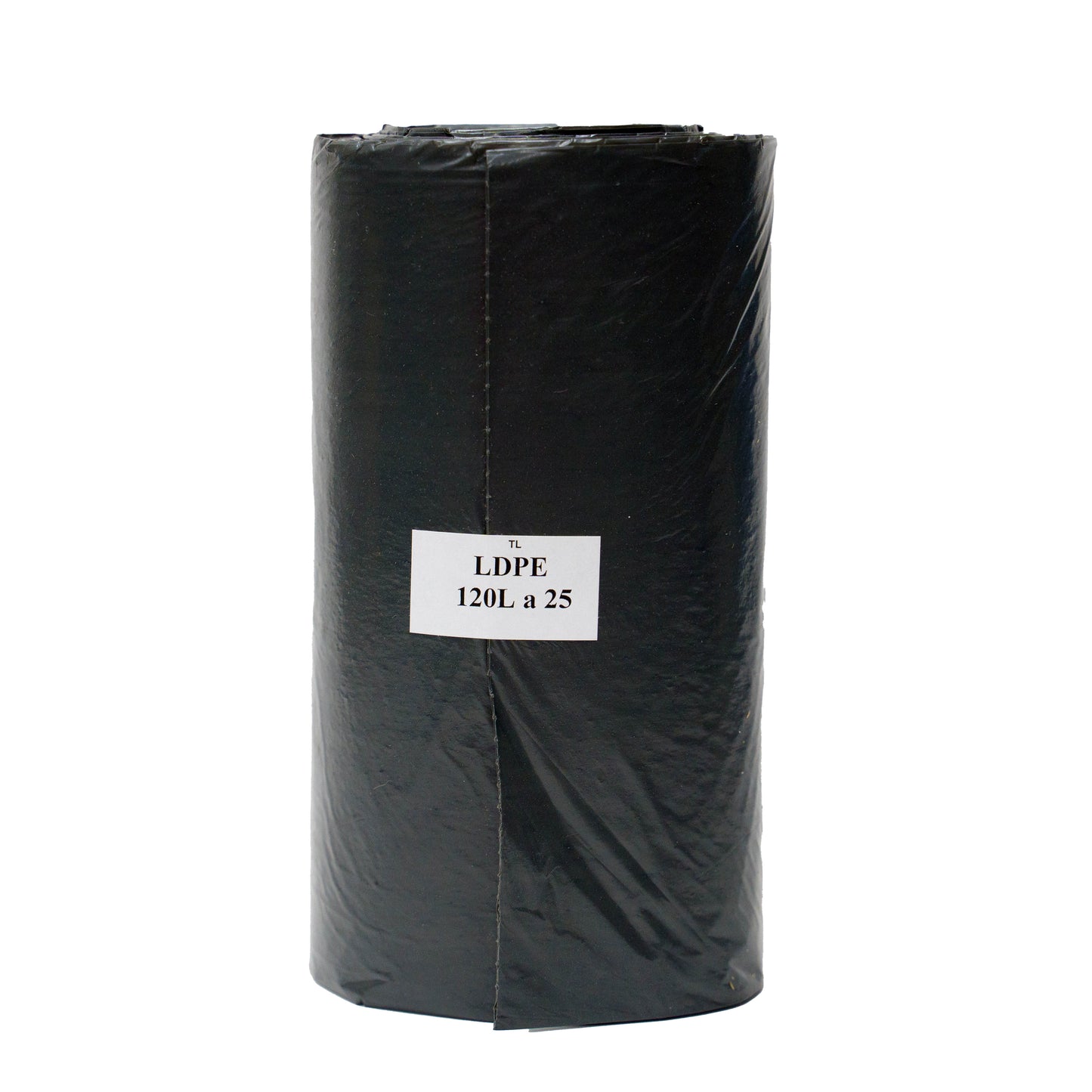 WORKI NA ŚMIECI 120L CZARNE LDPE 25SZT